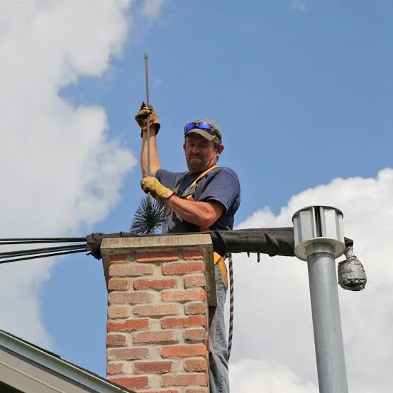 Residential chimney care and maintenance detail